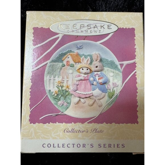 1997 Hallmark Keepsake Sunny Sunday Best Collectors Plate Hand-Painted - Picture 5 of 7